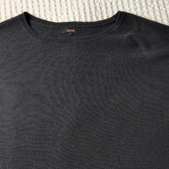 Quince Black Knit Sweater - Picture 4 of 9